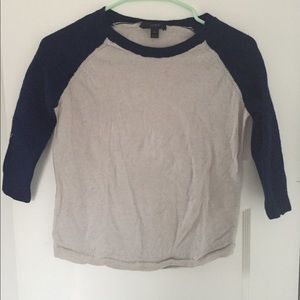 J. Crew Baseball Sweater